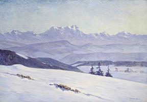 Karl Bartels Hochschwarzwald 1928, 70 x 100 cm